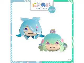 【NIJISANJI EN AR LIVE "COLORS"】にじぬいバッジ LazuLight フィナーナ 竜宮