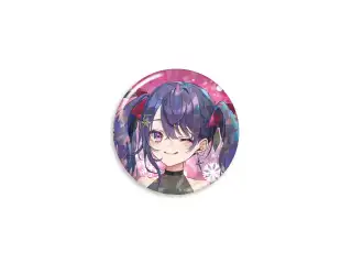 【2024クリスマスパーティー】ホログラム缶バッジ 甘音あむ