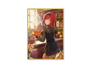 あおぎり高校 公式美術部 A5色紙 石狩あかり