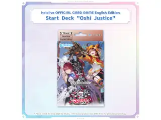 hololive OFFICIAL CARD GAME English Edition Start Deck "Oshi Justice"の公式画像