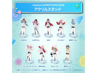 hololive SUPER EXPO 2025 アクリルスタンド 1期生 赤井はあとの公式画像