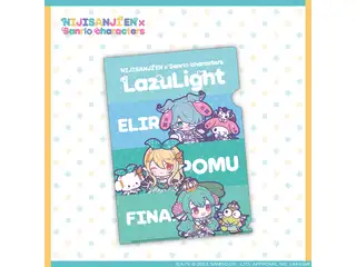 【NIJISANJI EN×Sanrio characters】クリアファイル LazuLightの公式画像