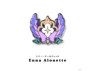 【NIJISANJI EN PIN BADGE COLLECTION Vol.1】モチーフピンバッジ エナー・アールウェットの公式画像