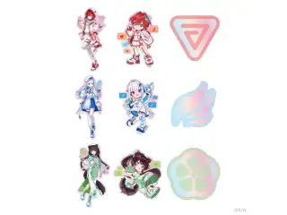 【さんばか 6th Anniversary】オーロラステッカーセット 戌亥とこの公式画像