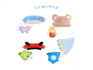 【Blooming!】にじぬい帽子＆鞄 【にじいろクローゼット】 【Blooming!】にじぬい帽子＆鞄 ちょうちょ 【にじいろクローゼット】の公式画像