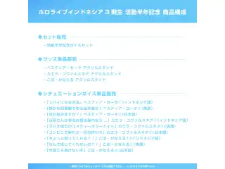 ホロライブインドネシア3期生 活動半年記念 デジタルコンテンツ 「今度こそ負けないぞ」こぼ・かなえる シチュエーションボイス③（日本語）