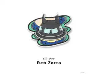 【NIJISANJI EN PIN BADGE COLLECTION Vol.2】モチーフピンバッジ レン ゾットの公式画像