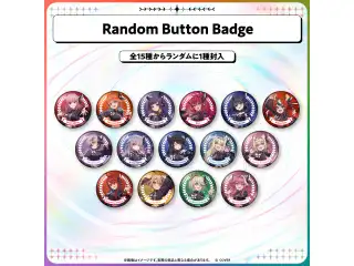 【受注販売】hololive English 3rd Concert -All for One- ライブグッズ Random Button Badgeの公式画像