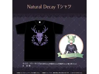 セレス・ファウナ 新衣装記念2024 Natural Decay Tシャツの公式画像