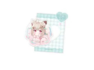 甘狼このみ 2周年記念 アクリルキーホルダーの公式画像