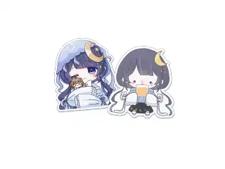 ゆらぎゆらデビュー記念　ステッカー2種セットの公式画像