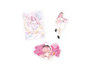 あおぎり高校 我部りえる 1st イベント 「ラブ♡リエル」グッズ ステッカーセット type.Aの公式画像