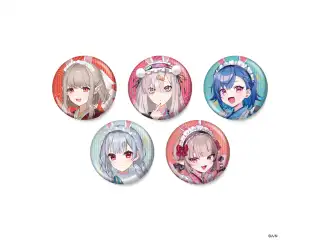 【たまうさぎ喫茶】ランダム箔押し缶バッジの公式画像