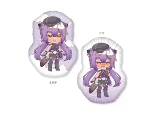 あおぎり高校 ぽぷらーと ダイカットクッション 八十科むじな