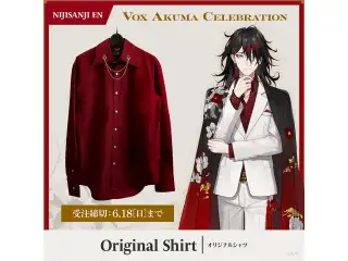 【Vox Akuma Celebration】オリジナルシャツ