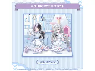 GreyScaleX Purrfect Pair グッズ アクリルジオラマスタンドの公式画像