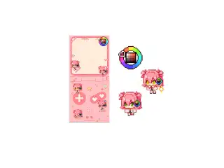 虹深°ぬふ 30万人記念グッズ  壁紙＆マウスカーソルセットの公式画像