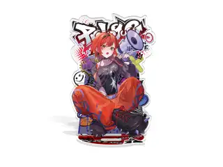 あおぎり高校 石狩あかり 1st ONE-MAN LIVE 「Prologue」グッズ  背景付アクリルスタンド