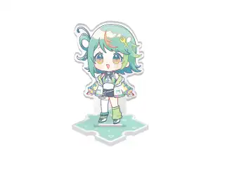 あおぎり高校 ぽぷらーと ミニアクリルスタンド ぷわぷわぽぷらの公式画像