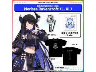 【在庫販売】hololive English 3rd Concert -All for One- ライブグッズ Nerissa Ravencroft Essentials Pack Nerissa Ravencroft Lの公式画像