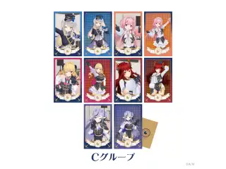 【共通衣装3Dグッズ vol.4】ランダムチェキ風カード Cグループ