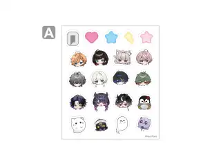 【ミニミニコレクション 】シャカシャカアクリルパーツ Aの公式画像