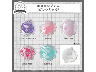 ホロエンブレム ピンバッジ holoX ピンバッジ 沙花叉クロヱ