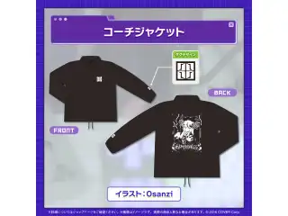 ラプラス・ダークネス 活動3周年記念 コーチジャケットの公式画像