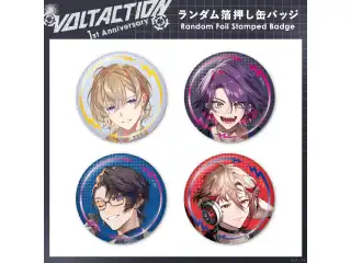 【VOLTACTION 1st Anniversary】ランダム箔押し缶バッジの公式画像