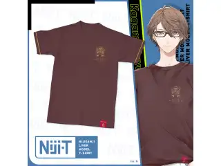 にじさんじライバーモデルTシャツ【第1弾】 加賀美ハヤト モデル Lの公式画像