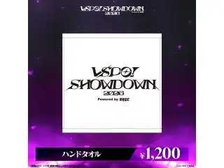 VSPO! SHOWDOWN2026　共通グッズ VSPO! SHOWDOWN2026　共通グッズ ハンドタオルの公式画像