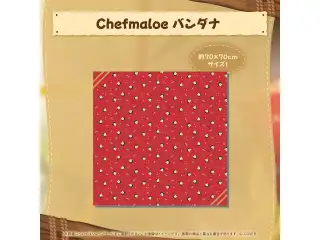 カエラ・コヴァルスキア 誕生日記念2026 Chefmaloe バンダナ