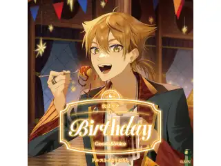 伏見ガク誕生日グッズ＆ボイス2025 箔押し缶バッジ&チェキ風カードの公式画像