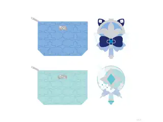 【NIJIMAGIA ~Silky Wing~】ポーチ＆ラバーミラーセット 天宮こころ
