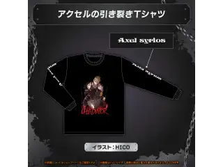 アクセル・シリオス 活動3周年記念 アクセルの引き裂きTシャツ