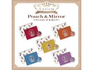 【Luxiem 1st Anniversary】フラットポーチ&缶ミラー 闇ノシュウ