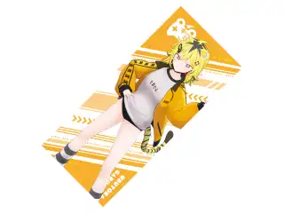 あおぎり高校 フェイスタオル うる虎がーる