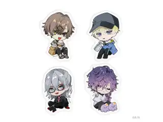 【Luxiem＆Noctyx Chibi-Style】ステッカーセット Noctyxの公式画像
