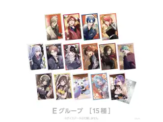【ボイスビジュアルカード2024】ランダムコレクションカード Eグループの公式画像