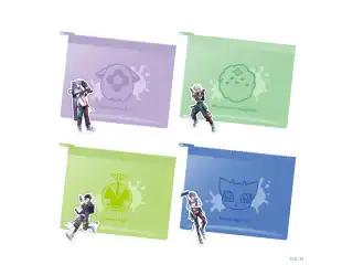 【NIJISANJI ＆ NIJISANJI EN HEROES 1st Anniversary】クリアポーチ&ステッカーセット 伊波ライの公式画像
