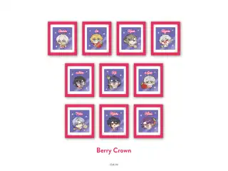 【にじさんじ 8th with cake！】ランダムフレームマグネット Berry Crownの公式画像