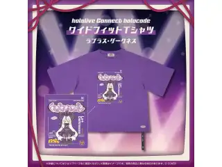 hololive Connect holocode ワイドフィットTシャツ ラプラス・ダークネス L