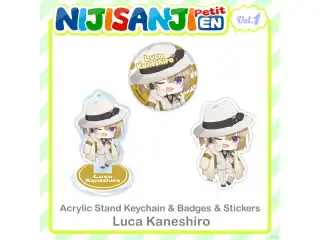 【NIJISANJI EN Petit vol.1】ルカ・カネシロ 【NIJISANJI EN Petit vol.1】アクリルスタンドキーホルダー ルカ・カネシロの公式画像