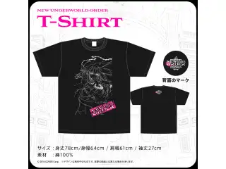Mori Calliope Major Debut Concert 「New Underworld Order」ライブグッズ再販売 New Underworld Order T-Shirt