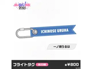 【事前販売】ぶいすぽっ！フェス2025　フライトタグ 一ノ瀬うるは