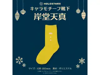【再販】ホロスターズ キャラモチーフ靴下 ホロスターズ キャラモチーフ靴下 岸堂天真