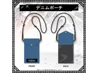 【再販売】 ReGLOSS 1st Live “Flashpoint”ライブグッズ デニムポーチ