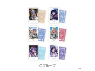 【にじストア6周年メモリアルグッズ】ランダムチェキ風カード Cグループの公式画像