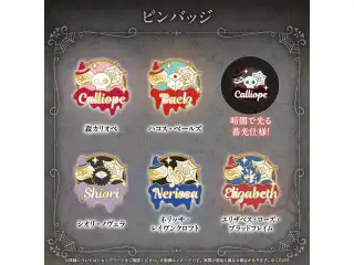 ホロライブEnglish「holoweEN: Candlelit」　 ピンバッジ エリザベス・ローズ・ブラッドフレイムの公式画像