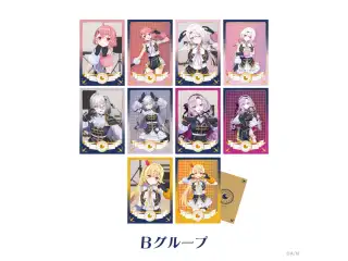 【共通衣装3Dグッズ vol.1】ランダムチェキ風カード Bグループの公式画像